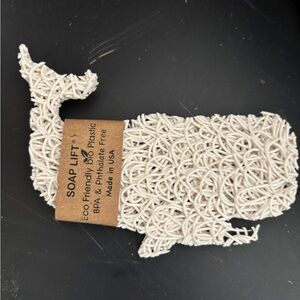 Whale Shape Soap Holder - Cream
